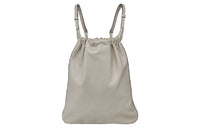 HERMES Evercolor Calfskin Backpack Women's Concrete Gray