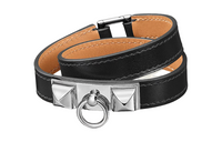HERMES Wristbands Unisex Black