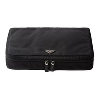PRADA Recycled Nylon Clutch Large Size Men's Black