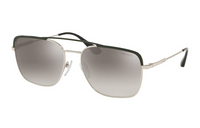 PRADA Metal Irregular Shape Sunglasses Men's Green