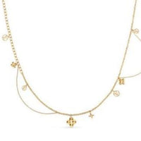 LOUIS VUITTON Brass Necklaces Women's Gold