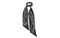 CHANEL Hair Bands Women's Black/White
