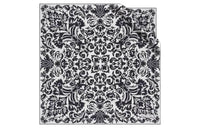 DIOR Silk Scarves Women's Black