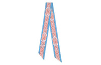 HERMES Silk Scarves Women's Pink