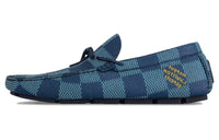 LOUIS VUITTON Driver Loafers Men's Marine Blue