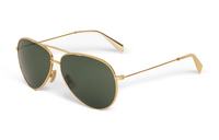 CELINE Metal Frame 01 Sunglasses In Metal With Mineral Glass Lenses