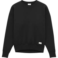 SAINT LAURENT Logo Patch Crewneck Sweatshirt