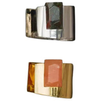 CELINE Aventurine, Brass Bangles Unisex Multicolor