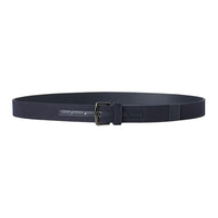 Loro Piana Cow Leather Leather Belts Men's Mature Blueberry Width 2.8CM