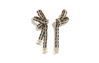 CHANEL Earrings Women's Gold