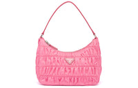 PRADA Saffiano Leather One Shoulder Handbag Mini Women's Pink