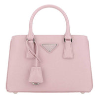 PRADA Cow Leather Tote Bag Shopping Bag Handbag Women's Pink