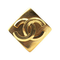 CHANEL 1996 Diamond shaped Cc Brooch