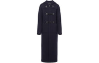 PRADA Double Breasted Hooded Duffle Coat