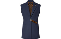 LOUIS VUITTON SS23 Jackets Coats Women's Dark Blue