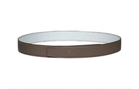 HERMES Double-Sided Color Design Leather Belts Women's White Width: 3.2CM