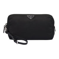 PRADA Fabric Clutch Women's Black