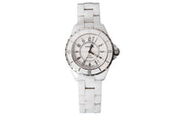 CHANEL J12 Collection Wrist Watch Automatic Mechanical Movement Ceramic Strap White Dial Women's Watch