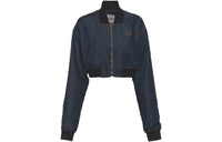 MIU MIU FW23 Denim Jacket Women's Dark Blue
