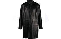 PRADA FW21 Leather Jacket Men's Black