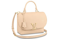LOUIS VUITTON Cow Leather Handbag Shoulder Bag Handbag Women's