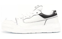 MIU MIU Low Top Stylish Skateboarding Shoes Women's White Black