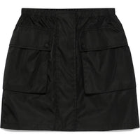PRADA Logo Plaque Mini Skirt