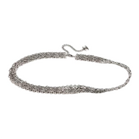 CHANEL Metal Waist Chains Unisex Silver -