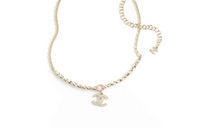 CHANEL Necklaces Women's Gold