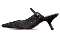 DIOR Closed Toe Slippers Women's Black