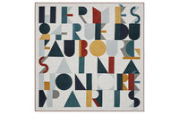 HERMES Cashmere Silk Silk Scarf Men's Gray