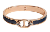 HERMES Bangles Unisex Deep Sea Blue