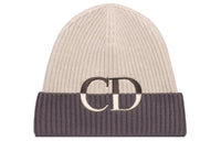 DIOR Virgin Wool Beanies Men's Beige