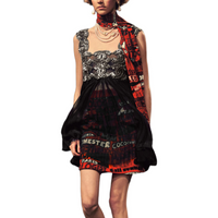 CHANEL Slip Dresses Women's Black