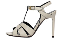 SAINT LAURENT Tribute Strap Sandals Women's Beige