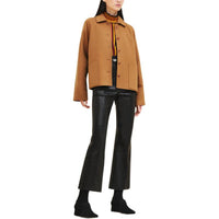 HERMES SS24 Jackets Coats Women's Chestnut Caramel