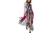 CHANEL Sleeveless Dresses Women's Multicolor