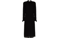 SAINT LAURENT Long Sleeved Dresses Women's Black
