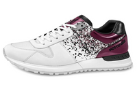 LOUIS VUITTON Run Away Low Top Casual Shoes Men's White Purple
