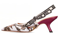 DIOR J'Adior Slim Heel High Heels Women's White