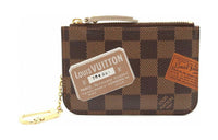 LOUIS VUITTON PVC Coin Purses Wallets Women's Brown