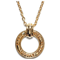 CHANEL 1980s Logo Chain Necklace