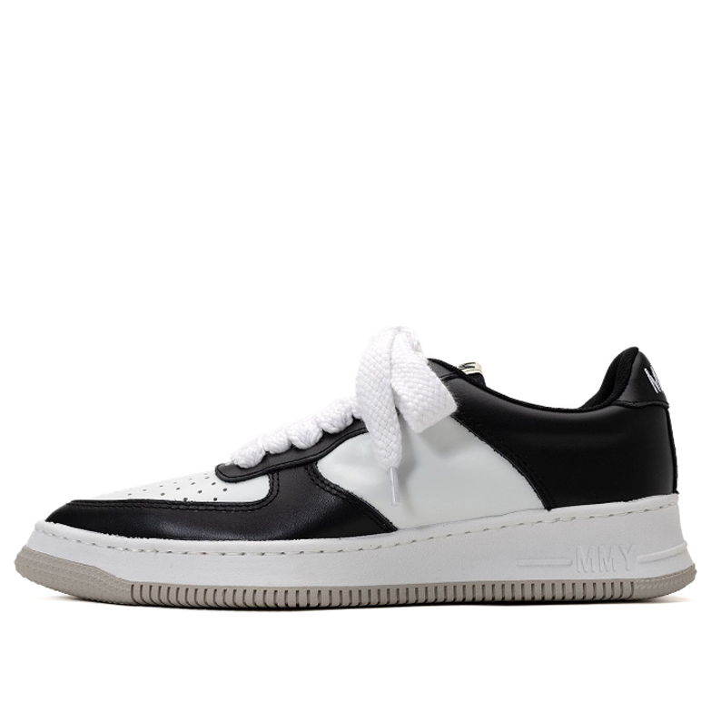 Maison MIHARA YASUHIRO ROSY OG Sole Leather Low-top Sneaker 'Black White' B10FW704-BLKWHT