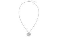 CHANEL Necklaces Women's Silvery White
