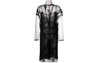 MIU MIU FW22 Long-Sleeved Dresses Women's Black