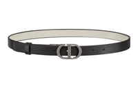 DIOR Leather Belts Women's Black