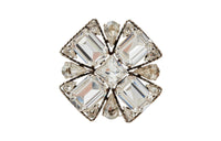 SAINT LAURENT Brooch Women's Silver