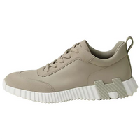 HERMES Bouncing Low-Top Casual Shoes Men's Taupe