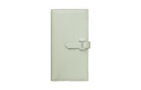 HERMES Bearn Mysore Goat Skin Wallet Women's Bubble Green