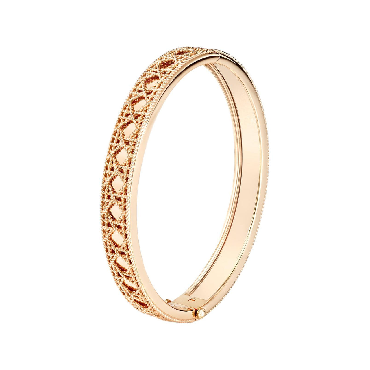 DIOR 18K Rose Gold Bangles Women's Rose Gold